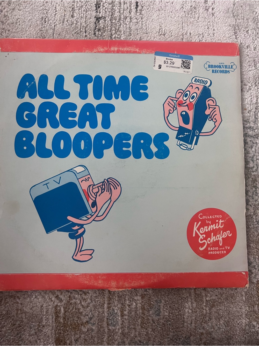 [COMEDY]~[VARIOUS]~NM 2 DOUBLE LP~Pardon My Bloopers~All Time Great~[VOLUME #1]~